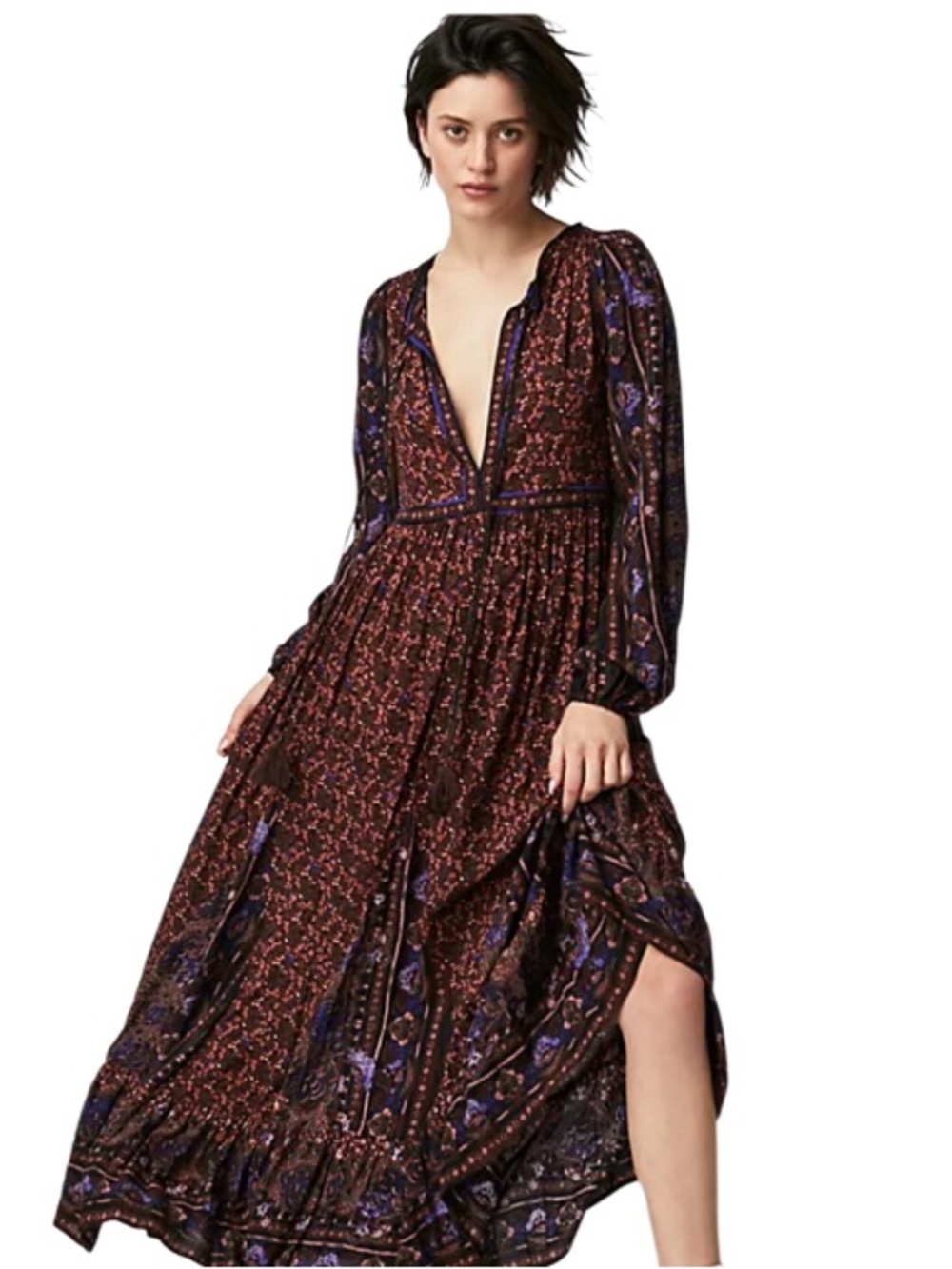 Free People Happy Feelings Maxi Dress